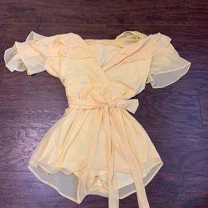 Yellow Romper